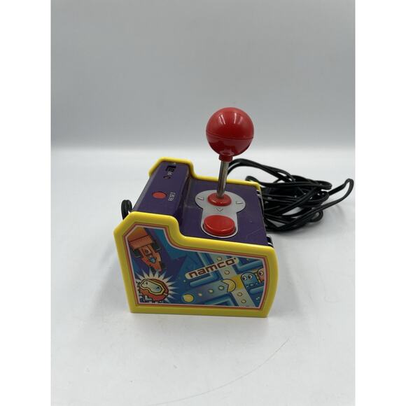 Vintage Namco 5 in 1 Arcade Classics 2003 Plug n Play TV Game Joystick Handheld - Picture 8 of 9